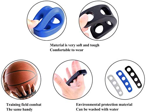 [AUSTRALIA] - Haploon Basketball Shooting Trainer Aid 5.3 Inch Basketball Training Equipment Aids for Youth and Adult, Pack of 2, Blue and Black 