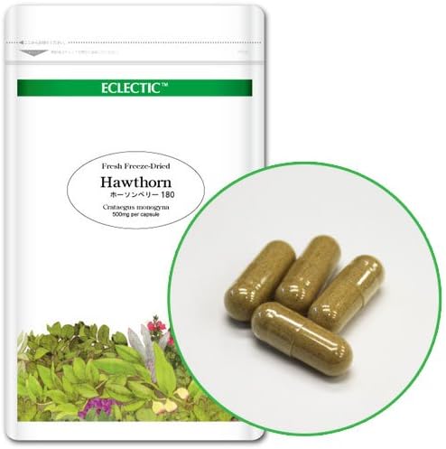 ECLECTIC for Pets Herbal Pet Supplement Hawthornberry Hawthorn FFD 500mg 90 Capsules Eco Pack Fresh Upgrade Standard - BeesActive Australia