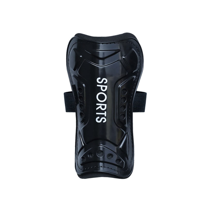 Soccer Shin Guards Kids Youth - Shin Pads Cushion Protection Reduce - Soccer Gear for Boys Girls - Protection Breathable Shin Guards black M (6-10Y) - BeesActive Australia