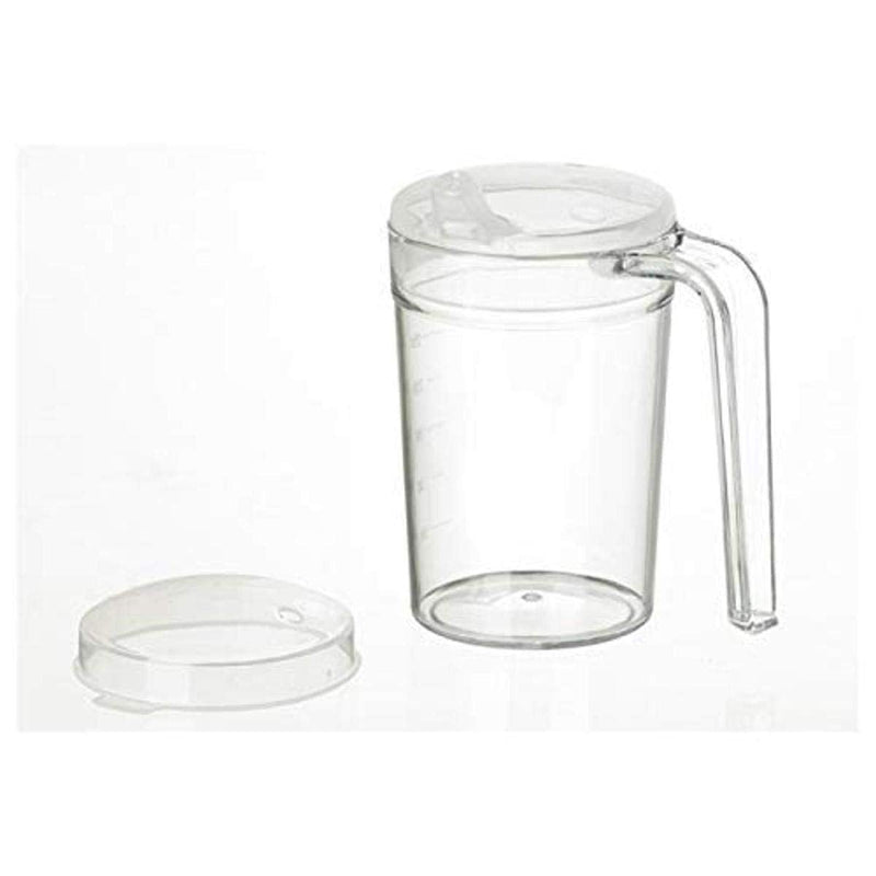 Homecraft Caring Mug, Small, Non-Retail Packed, Two-Handled Mug for Easy, Mess-Free Drinking, Cup with Easy to Grip Contoured Handles for Users with Limited Grip Strength or Disabilities S (Pack of 1) Non-Retail Packaging Single - BeesActive Australia
