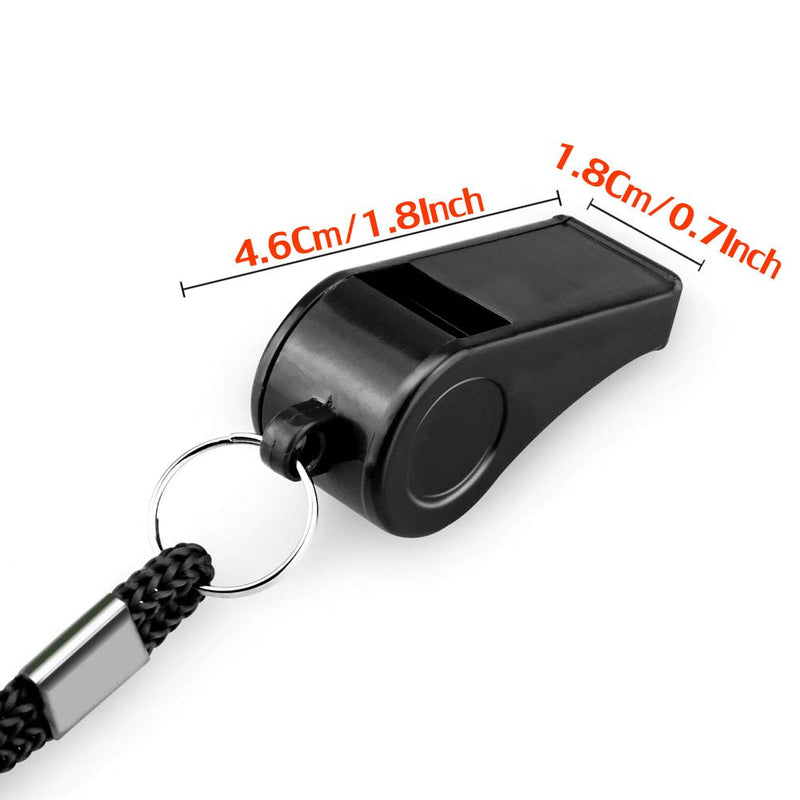 Hipat Whistle, Sports Whistles with Lanyard, Loud Crisp Sound Whistles Bulk Perfect for Coaches, Referees, and Officials - BeesActive Australia