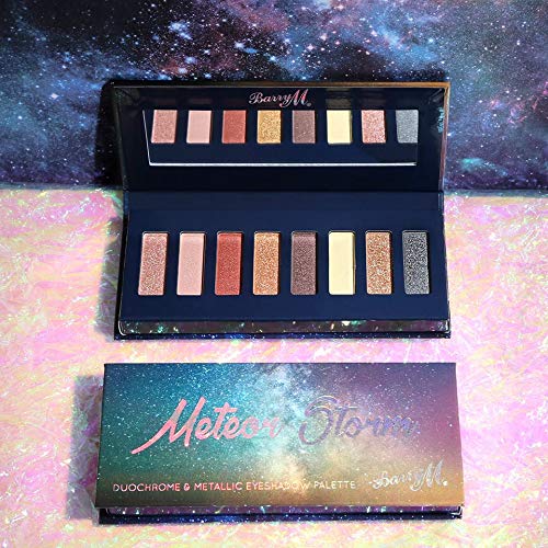 Barry M- Meteor Storm Multi-Dimensional Palette with Duochrome and Metallic Eyeshadows - BeesActive Australia