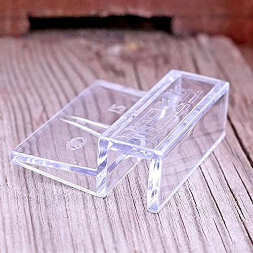 MEETOOT 4pcs Fish Tank Bracket 5mm Acrylic Fish Tank Support Tools Clear Aquarium Fish Tank Glass Cover Clip Support Holder - BeesActive Australia