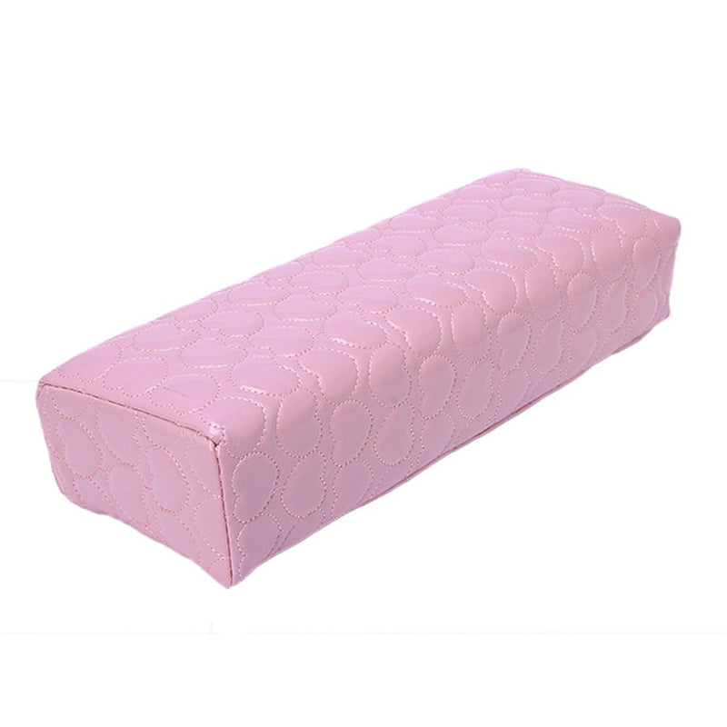 MEILINDS Soft Column Cushion Nail Pillow Salon Hand Holder Arm Rest Manicure Nail Art Accessories Tool Pink - BeesActive Australia
