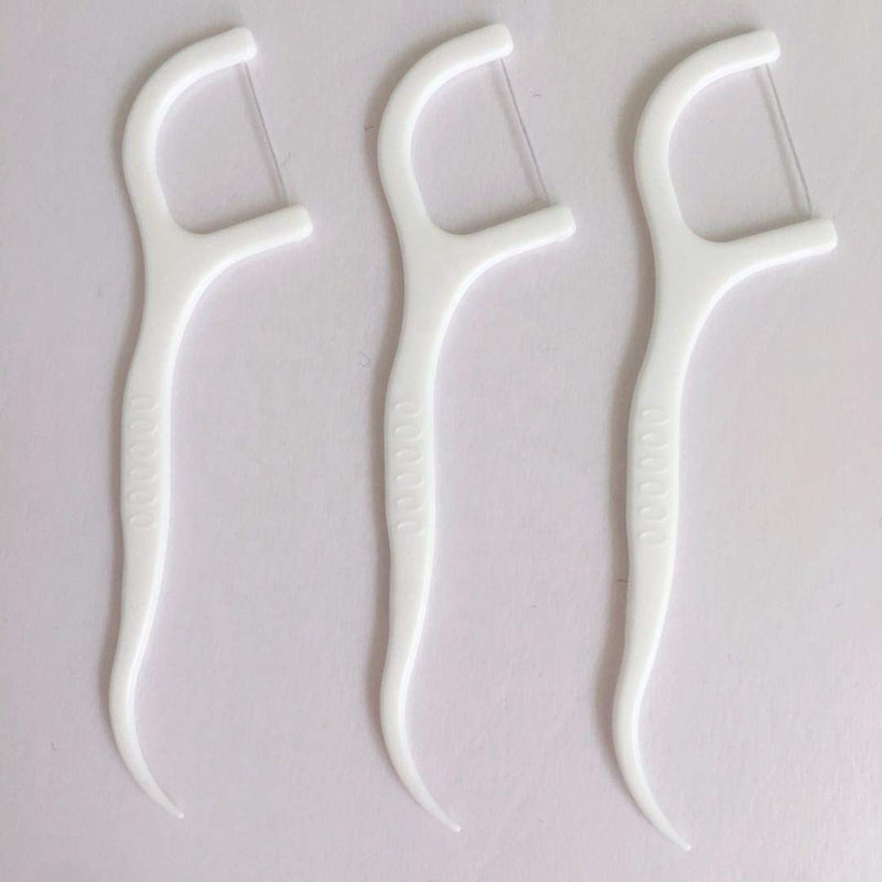 Dental Floss Sticks, Tooth Pick, Resealable Travel Friendly Pack, Fine Thread, High Pull Toothpicks Sticks (50 Pieces) - BeesActive Australia