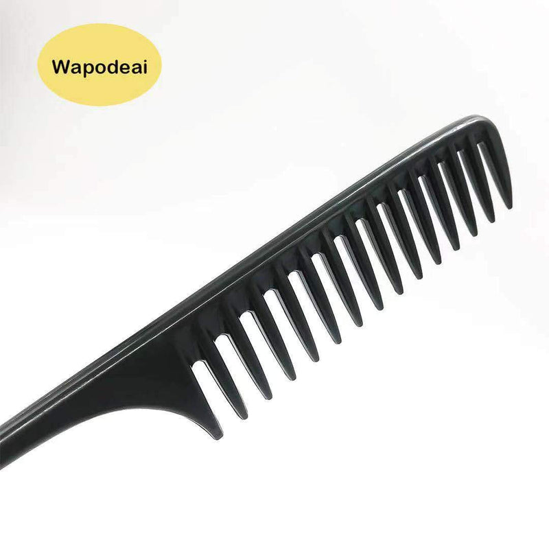 Wapodeai Wide Tooth Comb Detangling Hair Brush, Anti Static Heat Resistant Hair Comb, Suitable for all Kinds of Hair. - BeesActive Australia