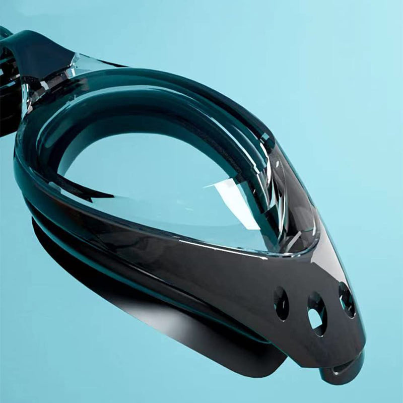 ROER Swimming Sport Equipment Goggles Corrective Myopic No Leaking Anti-Fog for Shortsighted Man Woman Adult -5.5 Black New - BeesActive Australia