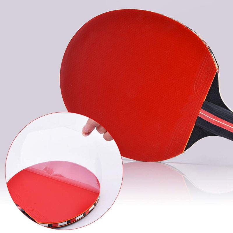 VGEBY1 Ping Pong Paddle Set Table Tennis Racket for 2 Players with Portable Cover Case for Indoor Outdoor palying - BeesActive Australia