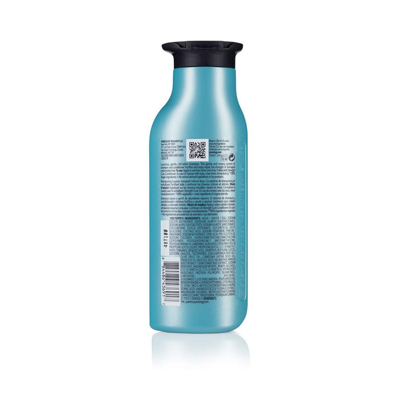 Pureology | Strength Cure | Strengthening Shampoo | For Damaged, Colour Treated Hair | Vegan | 266ml - BeesActive Australia