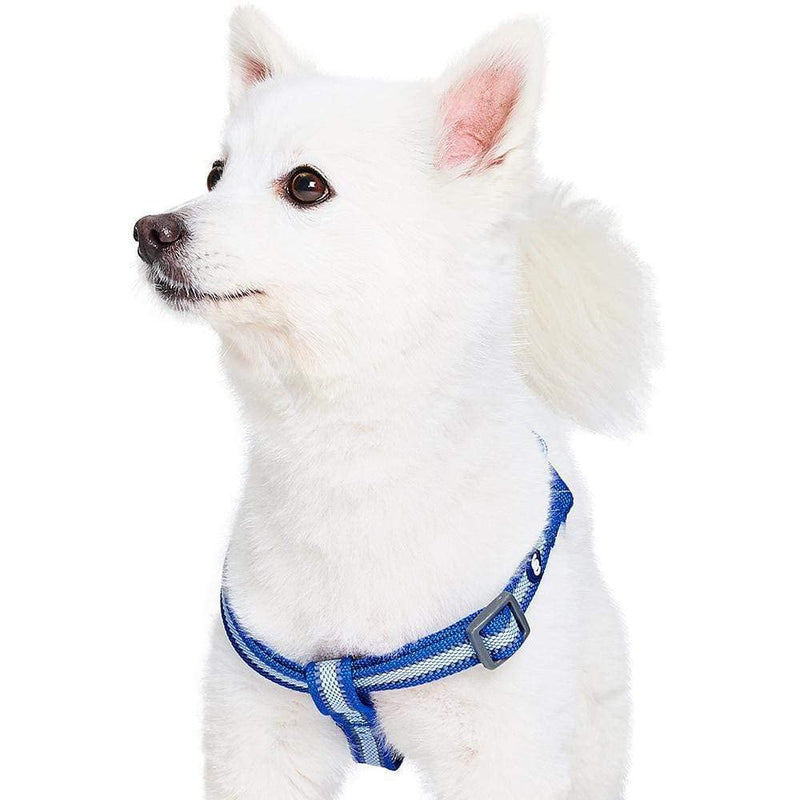 Blueberry Pet Essentials 4 Colors Step-in Reflective Back to Basics Dog Harnesses (26"-39") Chest Girth (Pack of 1) Reflective - Navy Blue - BeesActive Australia