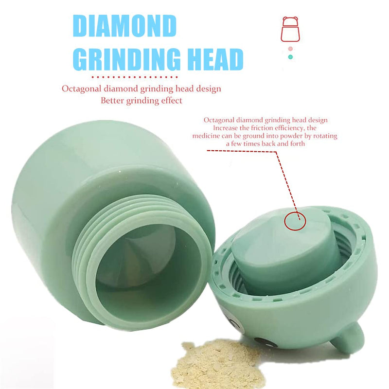 Crush Pill Crusher and Grinder,Lovely Bear Shape Pill Grinders Pill Crusher Medicine Grinder for Home Use - BeesActive Australia