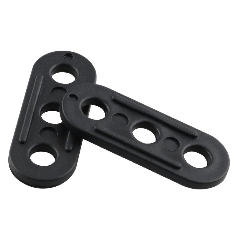 ZZLZX 30PCS Tent Wind Rope Buckle Fastener Plastic Cord Tensioners Rope Adjuster for Outdoor Activities Camping Hiking Picnic - BeesActive Australia