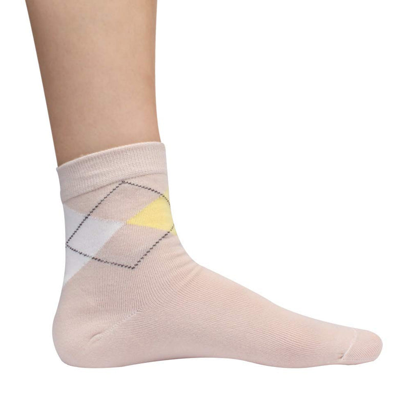 Spa Socks - Gel Heel Sleeves for Dry Cracked Feet – Silicone Moisturizing Socks (2 Pairs, Normal Style - Nude) 2 Pairs - BeesActive Australia