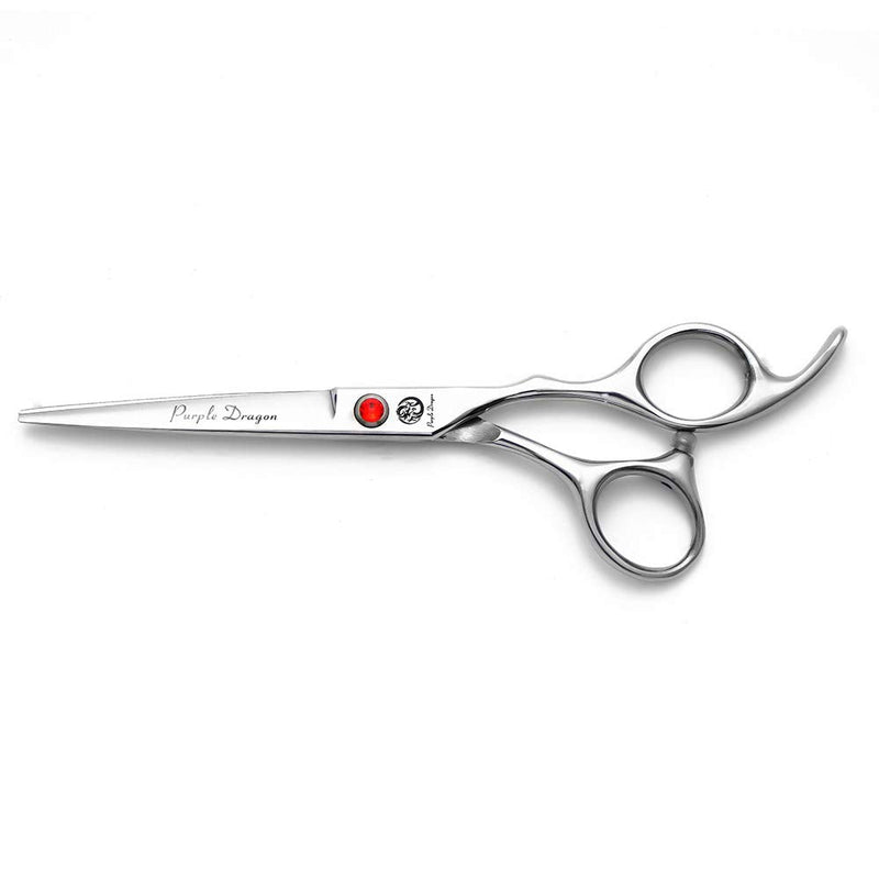 Purple Dragon 4“/5"/5.5"/6"/6.5"/7"/7.5"/8"/9"/10" Sharp Edge Salon Hair Cutting Shears - Pet/Dog Grooming Scissors with Bag - Perfect for Barber or Pet Groomer 6 inch - BeesActive Australia
