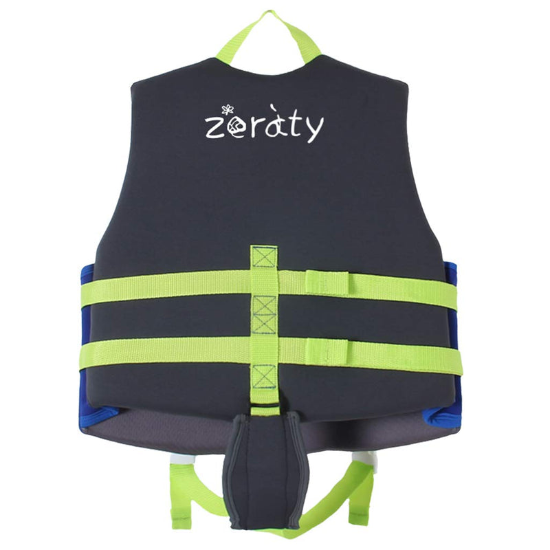 Zeraty Kids Swim Vest Life Jacket Flotation Swimming Aid for Toddlers with Adjustable Safety Strap Age 1-9 Years/22-50Lbs Blue S(Age Recommend 1-3 Years) - BeesActive Australia