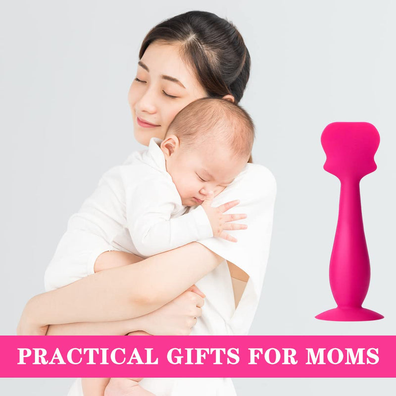 Nappy Rash Cream Applicator Medical Grade Baby Bottom Brush Silicone Facial Cream Spatulas for Newborn Baby Facial Cosmetic 2PCS - BeesActive Australia