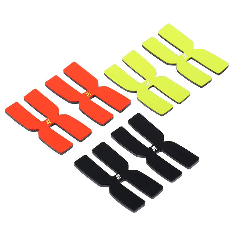 Lixada 6Pcs 3g Tennis Racket Weight Balance Strips Silicone Tennis Racquet Tapes - BeesActive Australia
