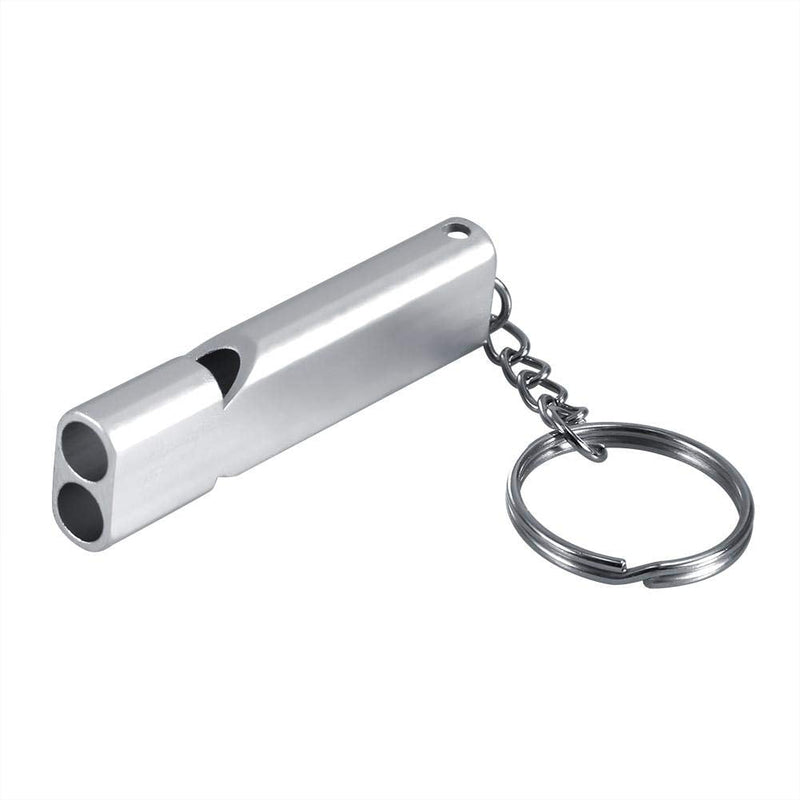 2PCS Pet Parrot Training Whistle, Dogs Birds Behavior Instruction Sound Reflex Sonic Whistle Stainless Steel Pet Flight Recall Training Tool - BeesActive Australia