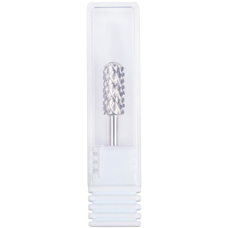 Pana 3/32" Smooth Top Small Barrel Nail Carbide Bit - Silver Color (Grit: 4X Coarse - XXXXC) for Electric Dremel Drill Machine - BeesActive Australia