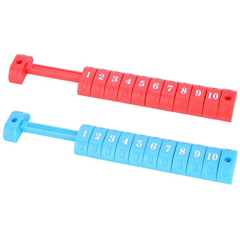 Scoring Unit, 2 Foosball Scoring Units Foosball Scoreboard for Standard Foosball Tables Red & Blue - BeesActive Australia