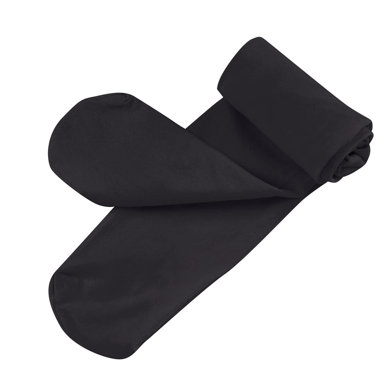 Ballet Tights for Girls Toddler Ultra Soft Dance Ballet Footed Tights Pantyhose for Ballet Tutu Skirted Leotard Dress 4-6 Years Black - BeesActive Australia
