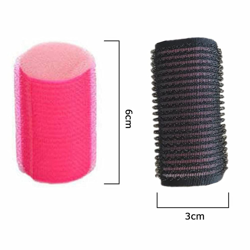 12 Pcs Sponge Hair Rollers Foam Curlers Tools Hairdressing Curlers Tools Hair Styling for Women and Girls (Random Color) - BeesActive Australia
