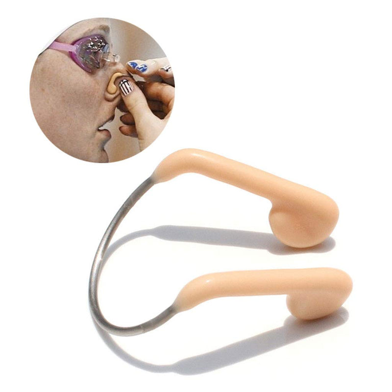 eletyuty Swimming Nose Clip Soft Silicone Pad Waterproof Surfing Nose Plug Protector Adjustable Comfortable Unisex Swim Accessories - BeesActive Australia