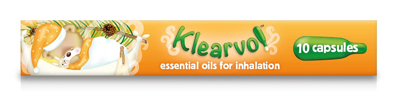 Klearvol Essential Oils Inhalation Capsules | from 3 months + | Karvol Alternative | Natural Vapours for Day and Night - BeesActive Australia