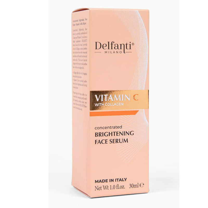 Delfanti Milano • VITAMIN C with COLLAGEN • Concentrated Brightening Face Serum • Made in Italy - BeesActive Australia