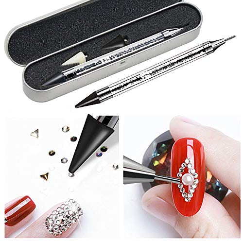 MissDeer Acrylic Nail Brush,Nails Kit Acrylic Set With Wax Tip Nail Rhinestone Picker & Polygel Brush for Nails – Perfect for Beads, Crystals, Gems - BeesActive Australia