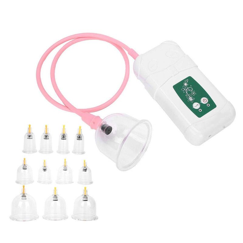 Vacuum Cupping Cup, Usb Charging Intelligent Operation Anti Cellulite Body Massage Helper, Electric Suction Cupping Set for Salon or Home Use - BeesActive Australia