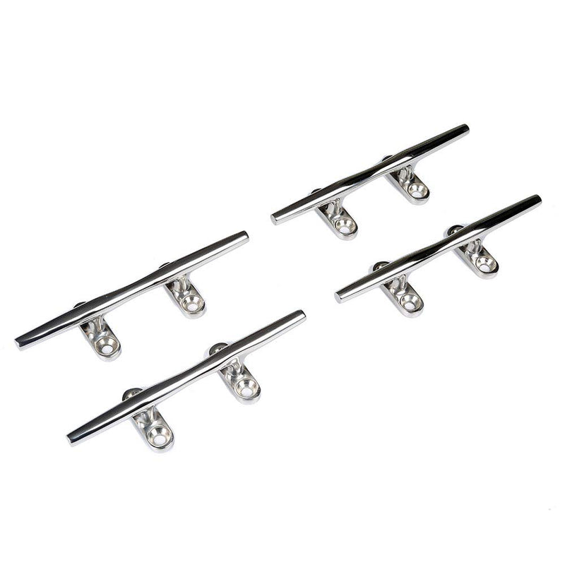 [AUSTRALIA] - Thorn Dock Cleat Marine Stainless Steel Open Base 4-in，4pcs 