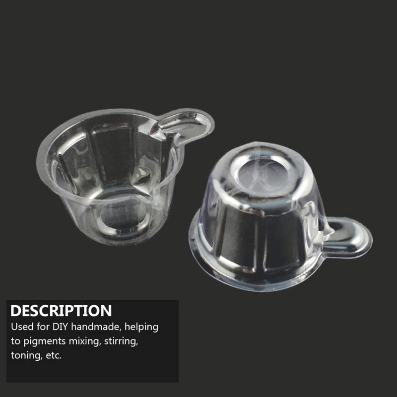 Healifty 100Pcs Urine Cups Plastic Urine Collection Cups 40ml Disposable Urine Specimen Cups Holder for Pregnancy Ovulation Test - BeesActive Australia