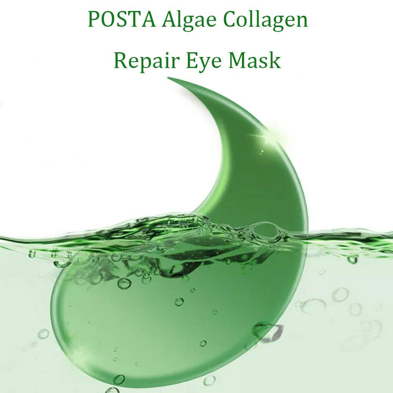 Collagen Eye Mask, POSTA 60 PCS Under Eye Treatment Gels Eye Patches, With Anti-Aging Hyaluronic Acid For Moisturizing & Reducing Dark Circles Puffiness Wrinkles Fine Lines - BeesActive Australia