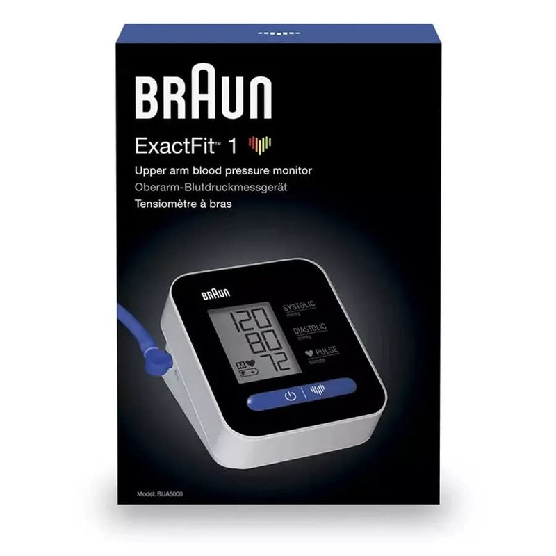 Braun Healthcare BUA5000 Exact Fit One Automatic Upper Arm Blood Pressure Monitor - BeesActive Australia