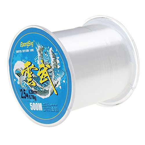 1640 FT Clear Fishing Line, Monofilament Fishing Wire Invisible Nylon Fish String for Balloon Craft Hanging DIY (547Yards/500M) - BeesActive Australia