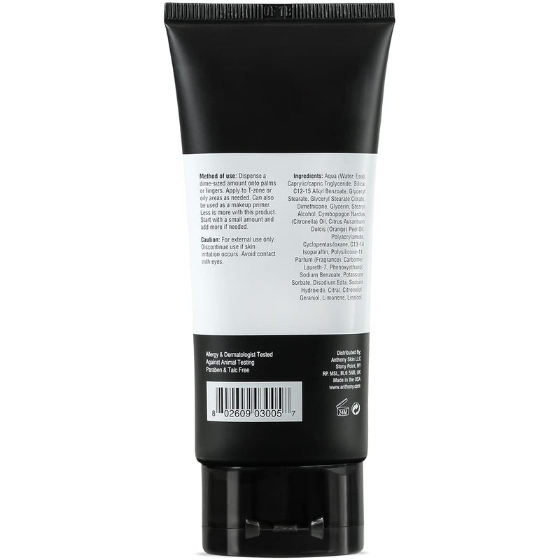 Anthony Instant Fix Oil Control for Men – Mattifying Lotion for Oily Skin – Moisturizer and Pore Minimizer Instantly Eliminates Shine – 3 Fl Oz - BeesActive Australia
