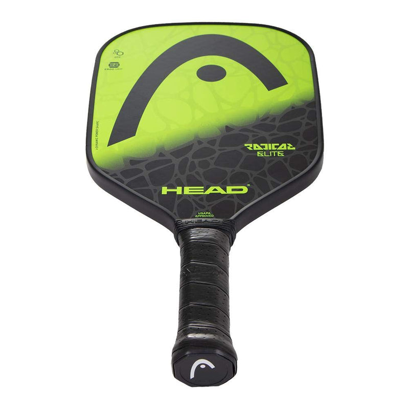 [AUSTRALIA] - HEAD Radical Elite Pickleball Paddle Black/Yellow 