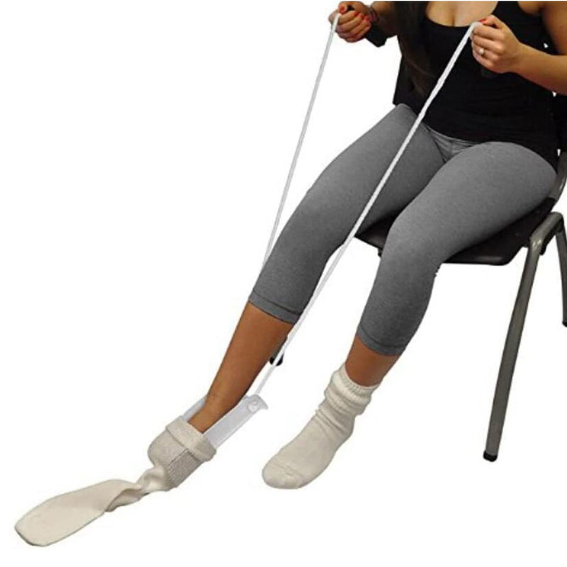 Sock Aids for Putting Socks On and Off, Helper Puller Aids for Parkinsons,Elderly and Disabled - BeesActive Australia