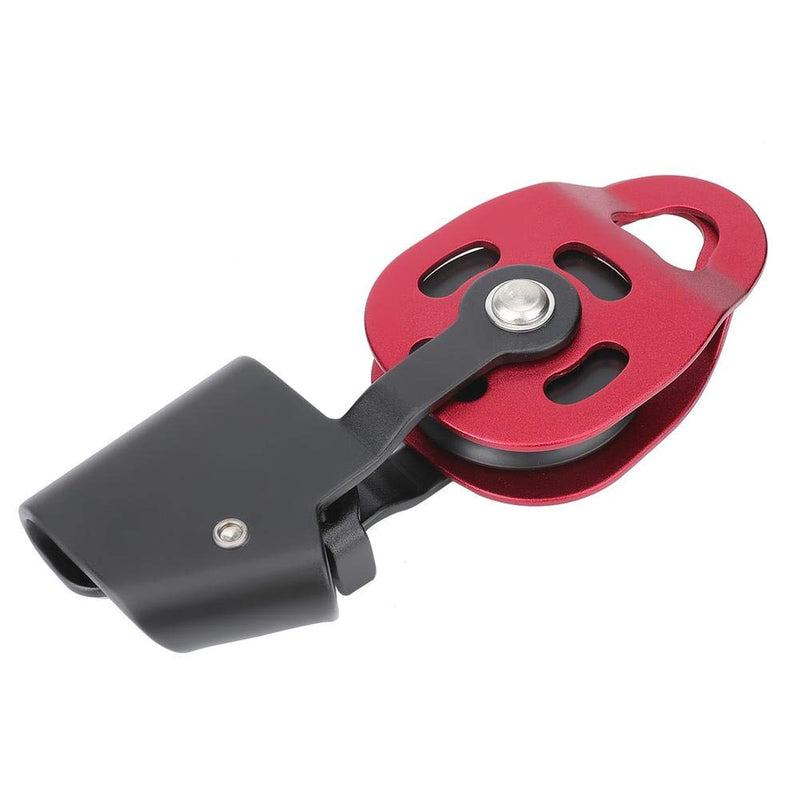 Outdoor Rock Climbing Pulley Aluminium Heavy Duty 4KN Single Swivel Rope Pulley Rescue Equipment for 8 12mm Rope - BeesActive Australia