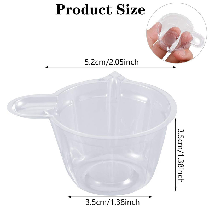 metagio 200 Pcs Urine Cups, Disposable Plastic Urine Collection Cups Specimen Cups for Pregnancy Ovulation Test（40 ML） - BeesActive Australia