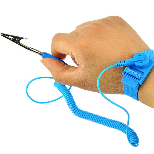 Accessotech Anti-Static Electricity Grounding Wristband Wrist Strap Band ESD Discharge PC - BeesActive Australia