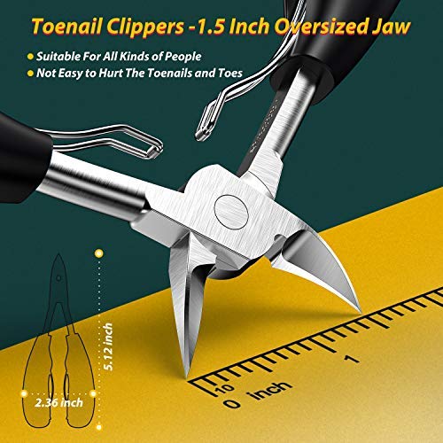 Kaasage Toenail Clippers Used for All Kinds of Ingrown Nails, Paronychia, Hard Nails, Suitable For Elderly, Women and Most People. - BeesActive Australia