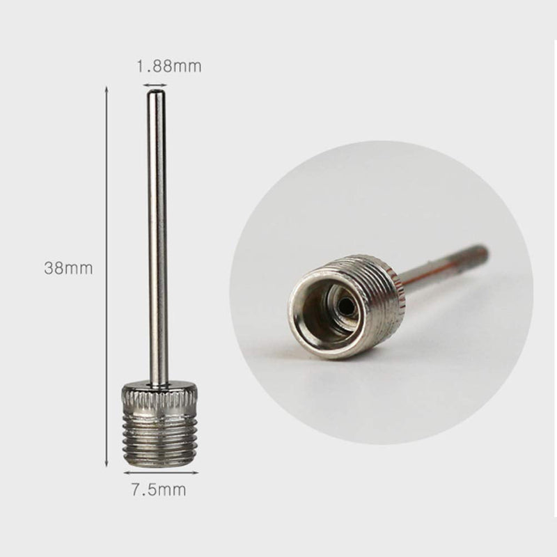 kiniza 20 Packs Air Pump Inflation Needles, Soccer Sports Ball Pump Needle Stainless Steel Basketball Inflating Pins Air Pump Needle for Balls Soccer Basketball Football Volleyball Rugby - BeesActive Australia