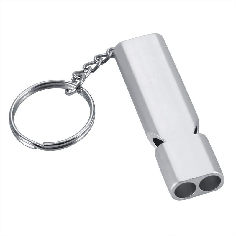 2PCS Pet Parrot Training Whistle, Dogs Birds Behavior Instruction Sound Reflex Sonic Whistle Stainless Steel Pet Flight Recall Training Tool - BeesActive Australia