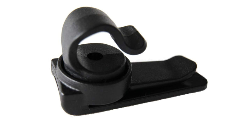 Hanks Surplus Replacement Hydration Pack Quick Connect Drinking Tube Hose Magnetic Clip Holder Black - BeesActive Australia