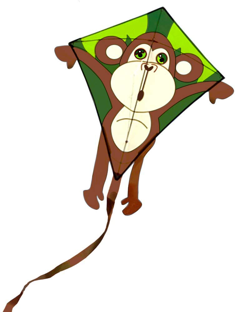 HENGDA KITE Kids Children Cartoon Monkey Kites with Flying Line - BeesActive Australia