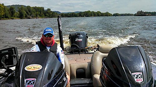 PROcise Outdoors DEK-it Boat Fish Finder & GPS, Electronics Mount, Most Solid Fishfinder Mounting Kit No Bouncing Fish Finder, Works with Most Marine Depth Finders & Locators (Hat, One Size) - BeesActive Australia
