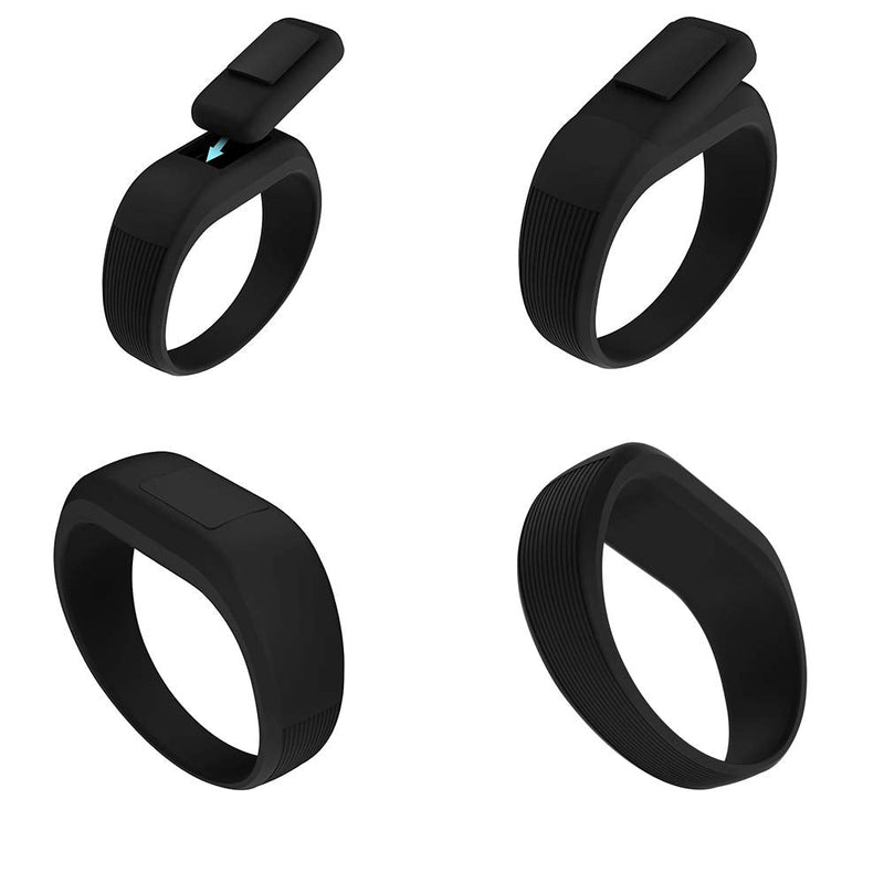 QGHXO Band for Garmin Vivofit Jr/Vivofit Jr. 2, Soft Silicone Replacement Watch Band Strap for Garmin Vivofit Jr/Vivofit Jr. 2 Activity Tracker, Small, Large 4PCS Bands-Boy Large: 6.6" - BeesActive Australia