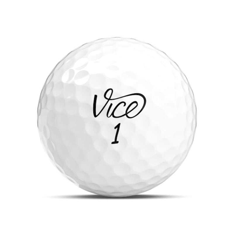 Vice Tour Golf Balls WHITE - BeesActive Australia